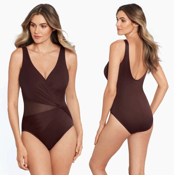 New! Miraclesuit Sumatra Illusionists Circe One Piece Swimsuit 20497 - Picture 1 of 14